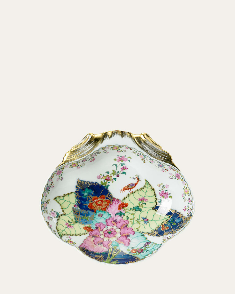 Tobacco Leaf Shell Dish